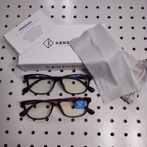 Two Pairs of Kenzhou Anti-Blue Ray Glasses